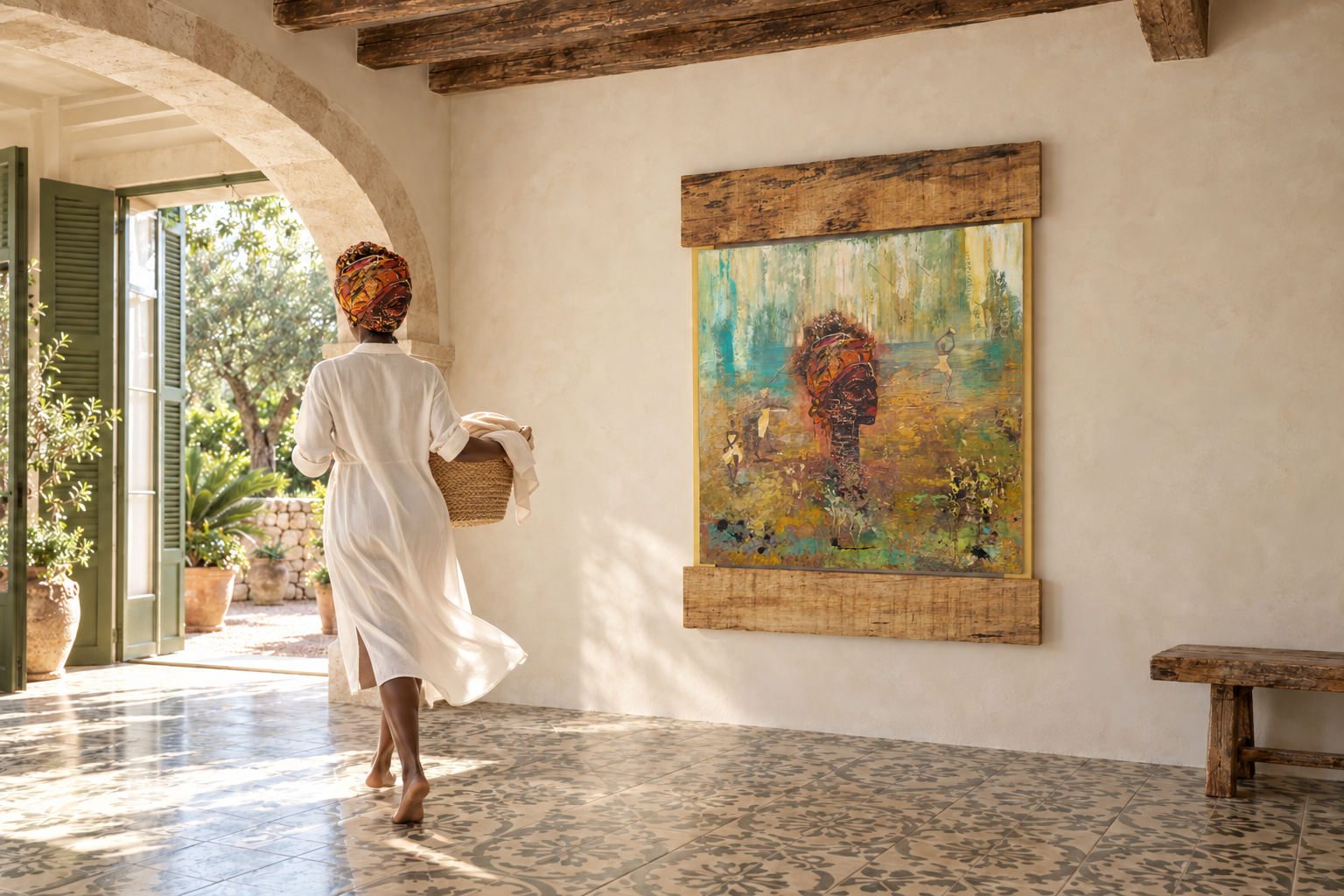 Naeku expuesta en otra estancia de Domus
